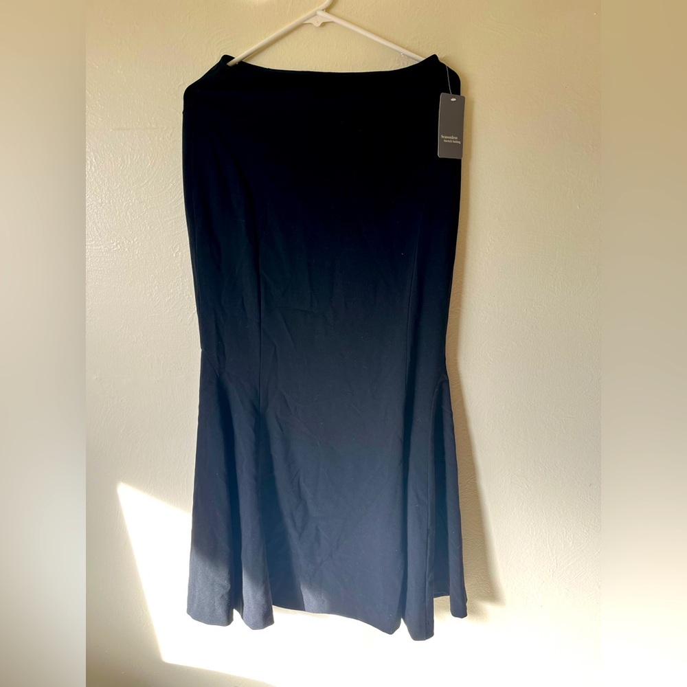 Cami Black Strapless Dress